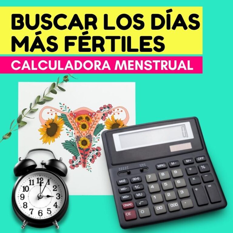 Calculadora menstrual para buscar el embarazo