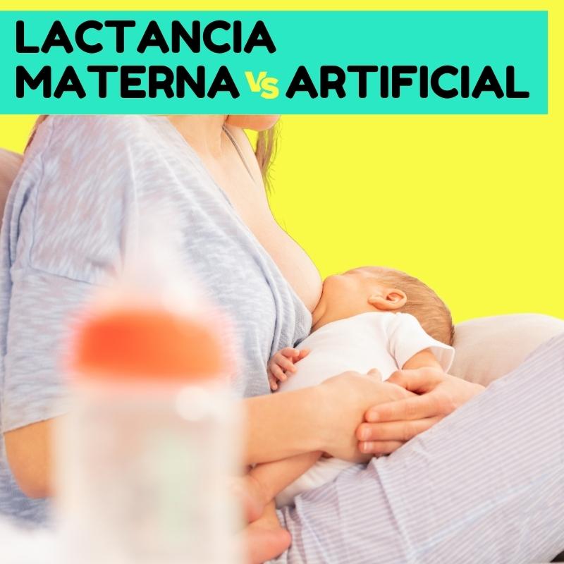 lactancia materna exclusiva vs lactancia artificial de formula